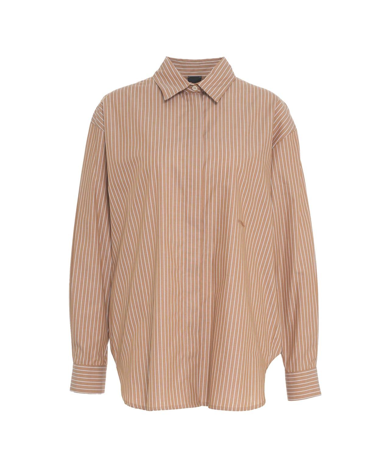 Striped oversized shirt Product Image