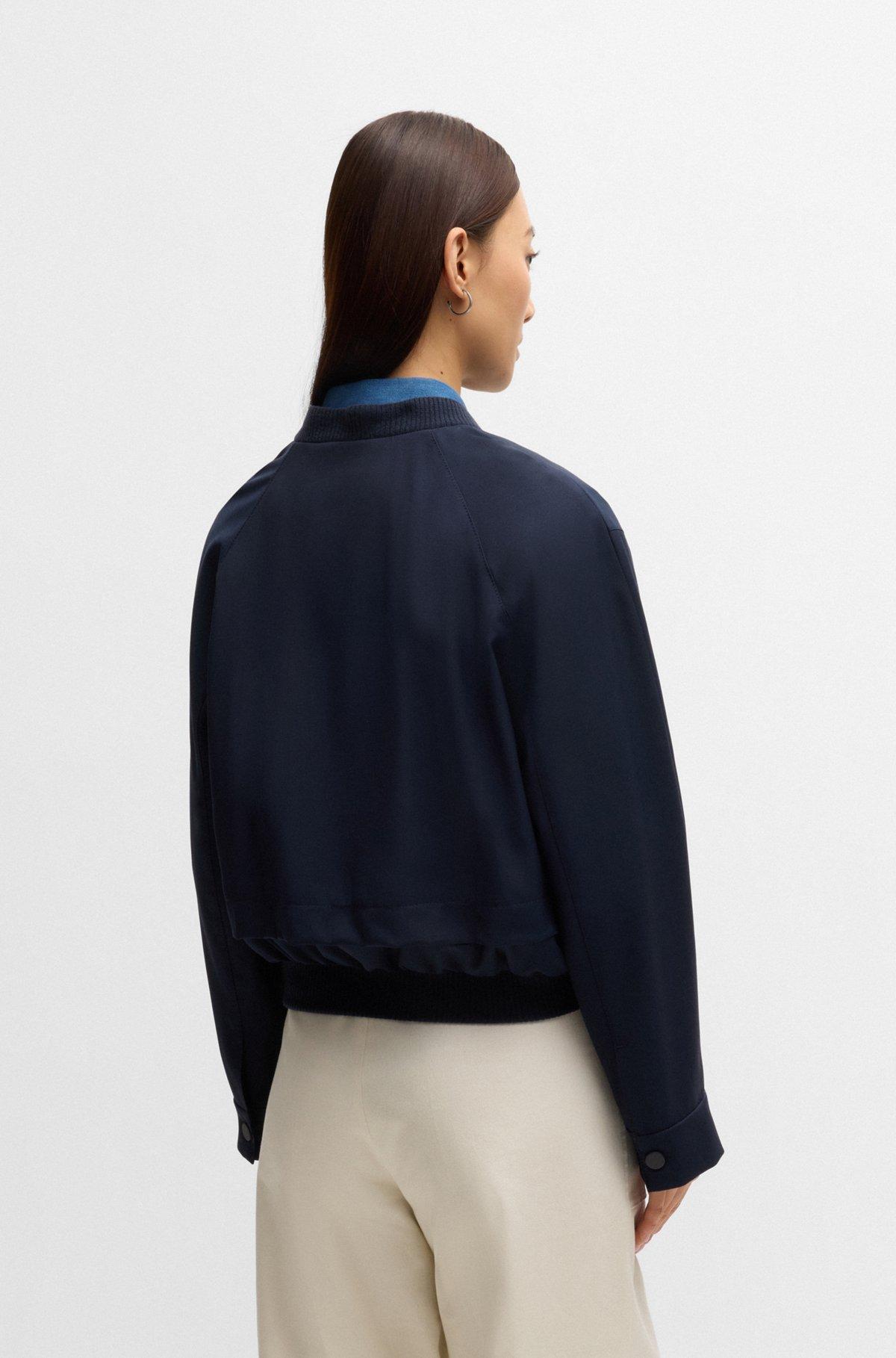Oversize-fit jacket with layered effect Product Image