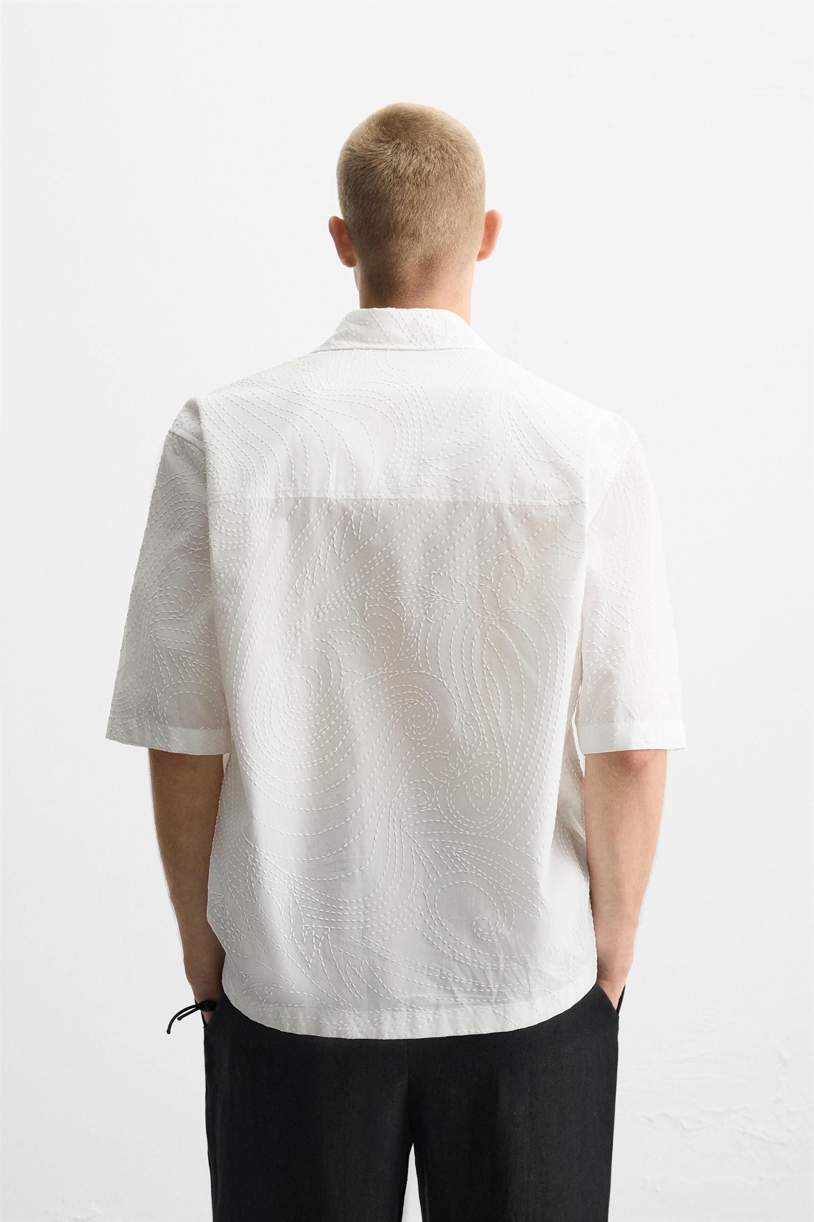 TEXTURED RELAXED FIT SHIRT Product Image
