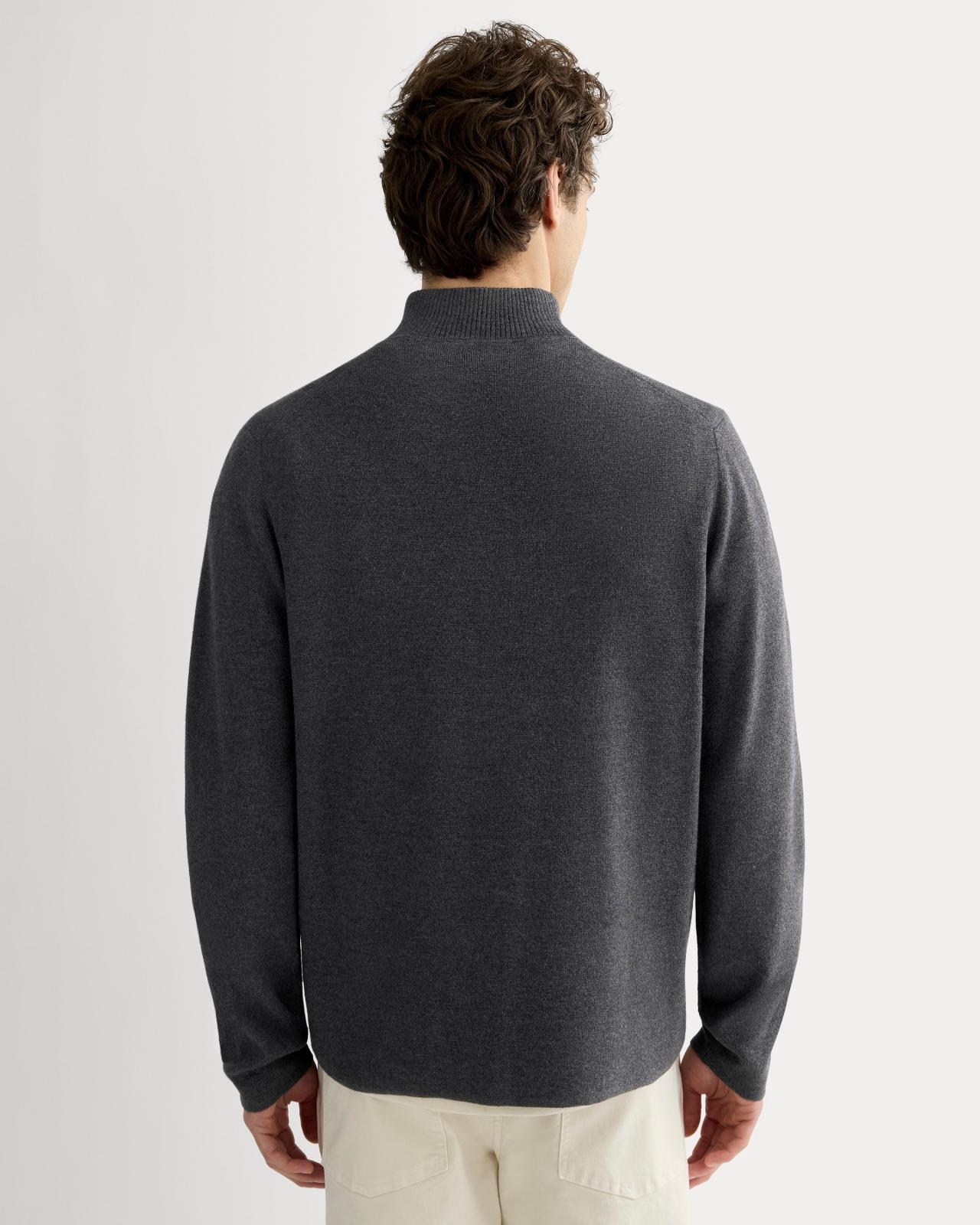 Mens No-Sweat Quarter-Zip Sweater by Everlane Product Image