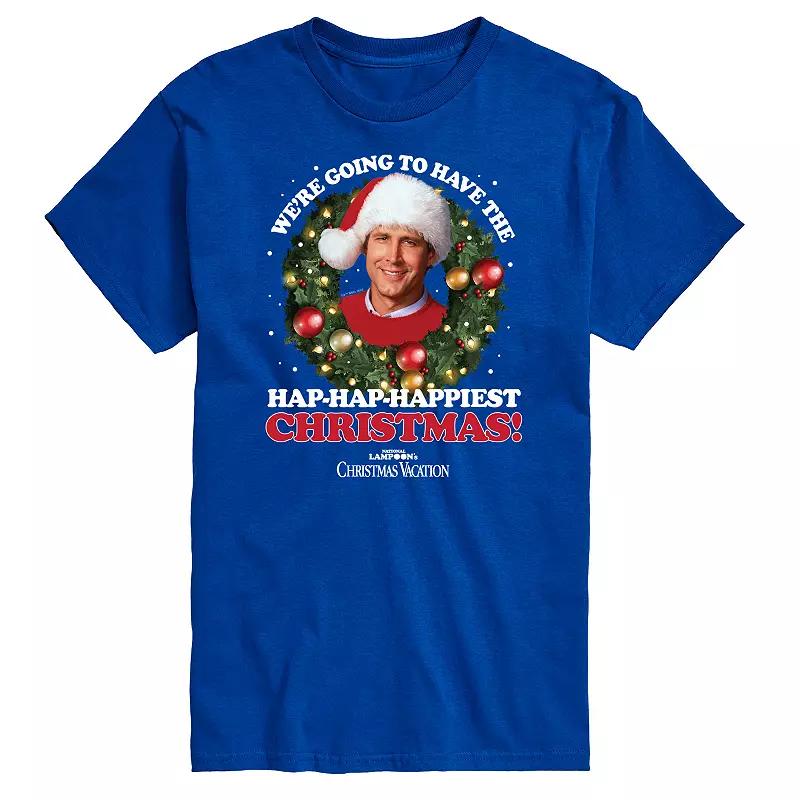 Big & Tall National Lampoon's Christmas Vacation Hap-Hap Happiest Christmas Graphic Tee, Men's,  Product Image