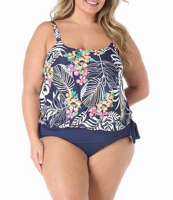 Beach House Plus Size Paloma Beach High Waisted Chloe Bikini Swim Bottom Product Image