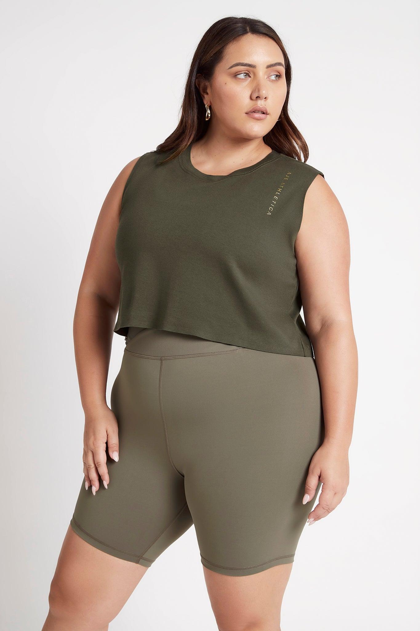 Cropped Embossed Signature Logo Tank 112 Product Image