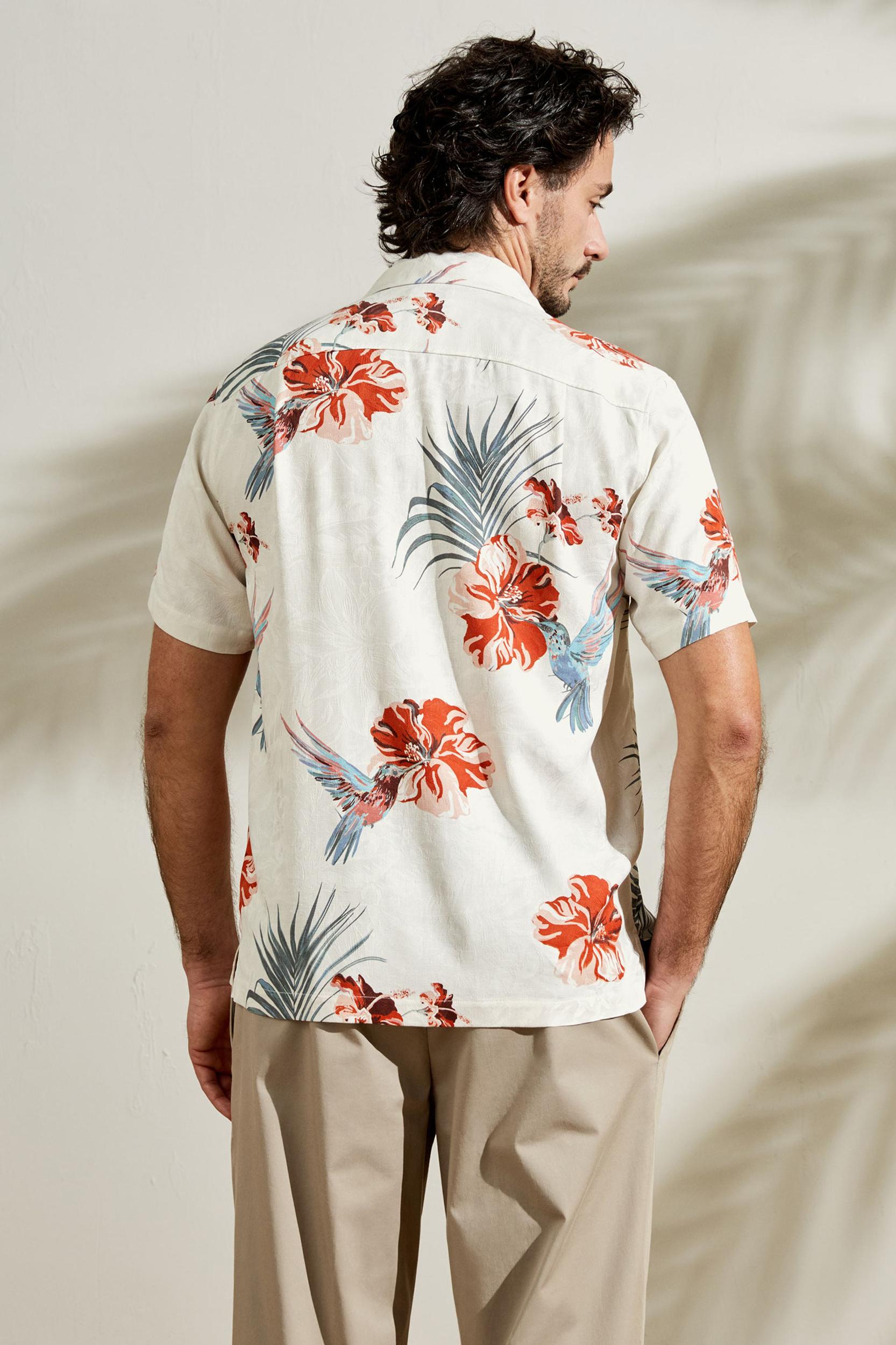 Hawaiian Cruise Hibiscus Shirt Product Image