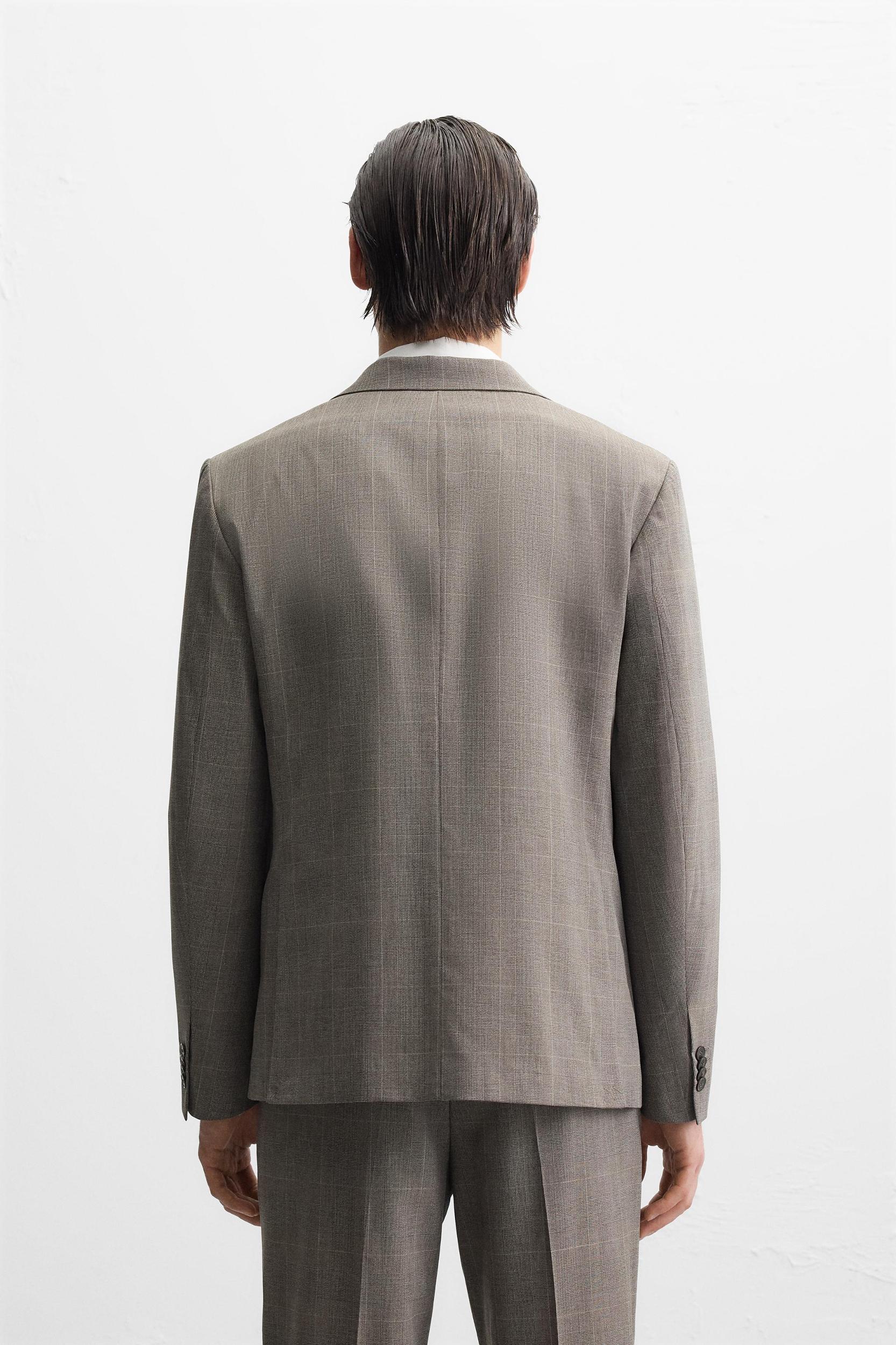 PLAID SUIT JACKET Product Image
