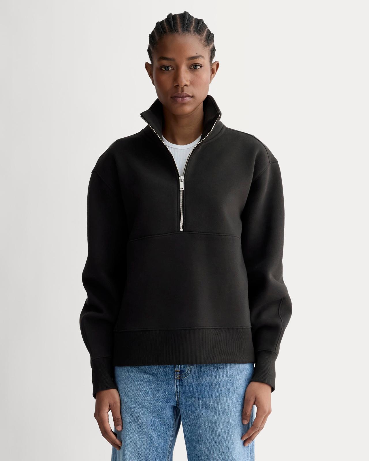 Womens Laid-Back Half-Zip Sweatshirt by Everlane Product Image