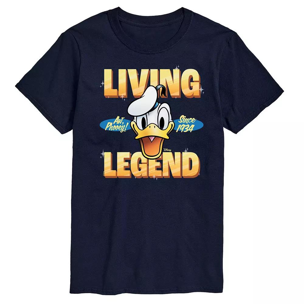 Disney's Donald Duck Big & Tall Living Legend 1934 Graphic Tee, Men's,  Product Image