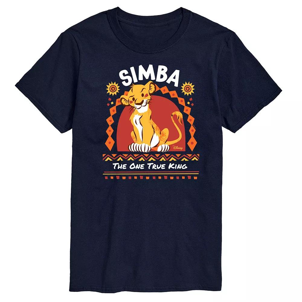 Disney's The Lion King Simba Men's One True King Graphic Tee,  Product Image