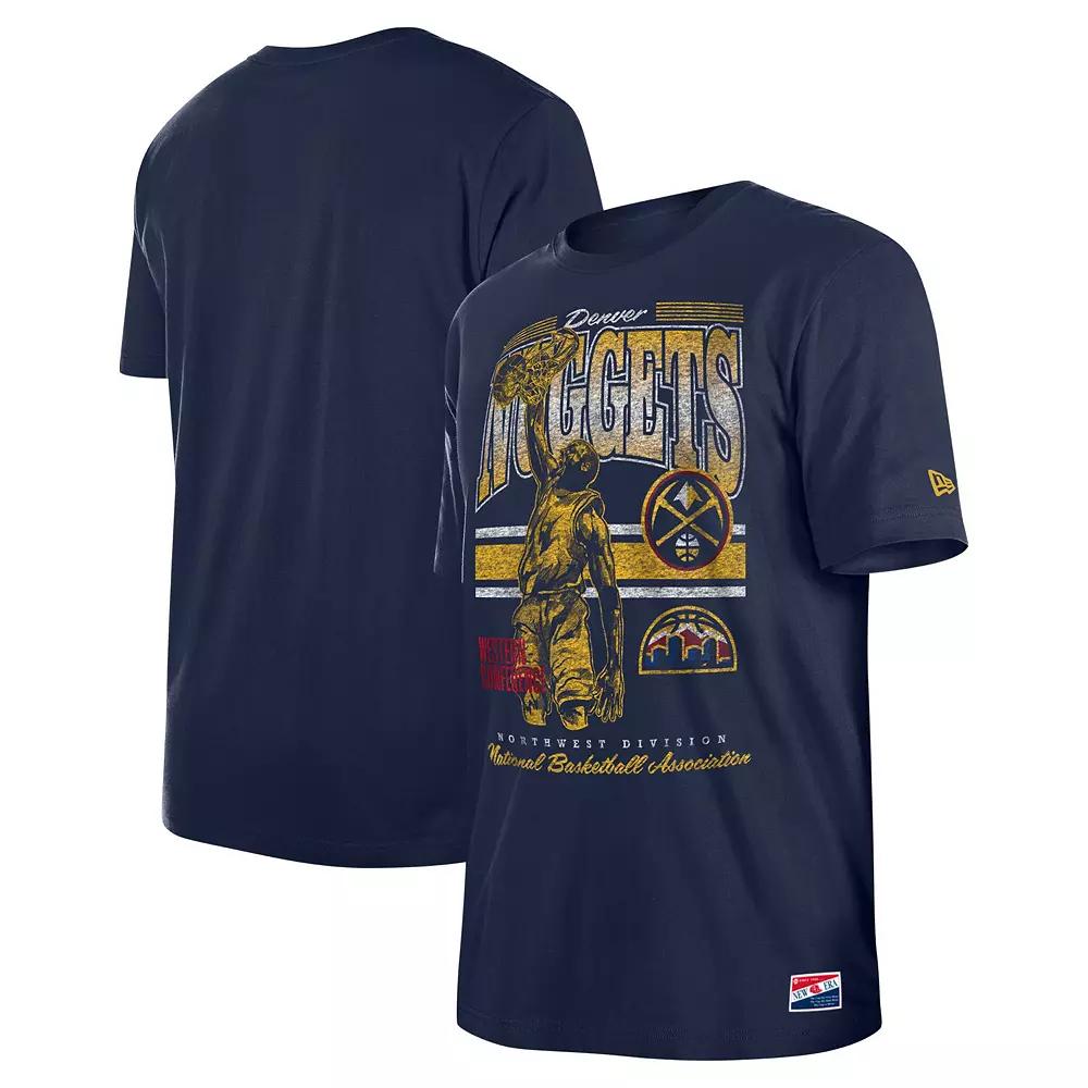 Men's New Era Navy Denver Nuggets Enzyme Wash Over Product Image