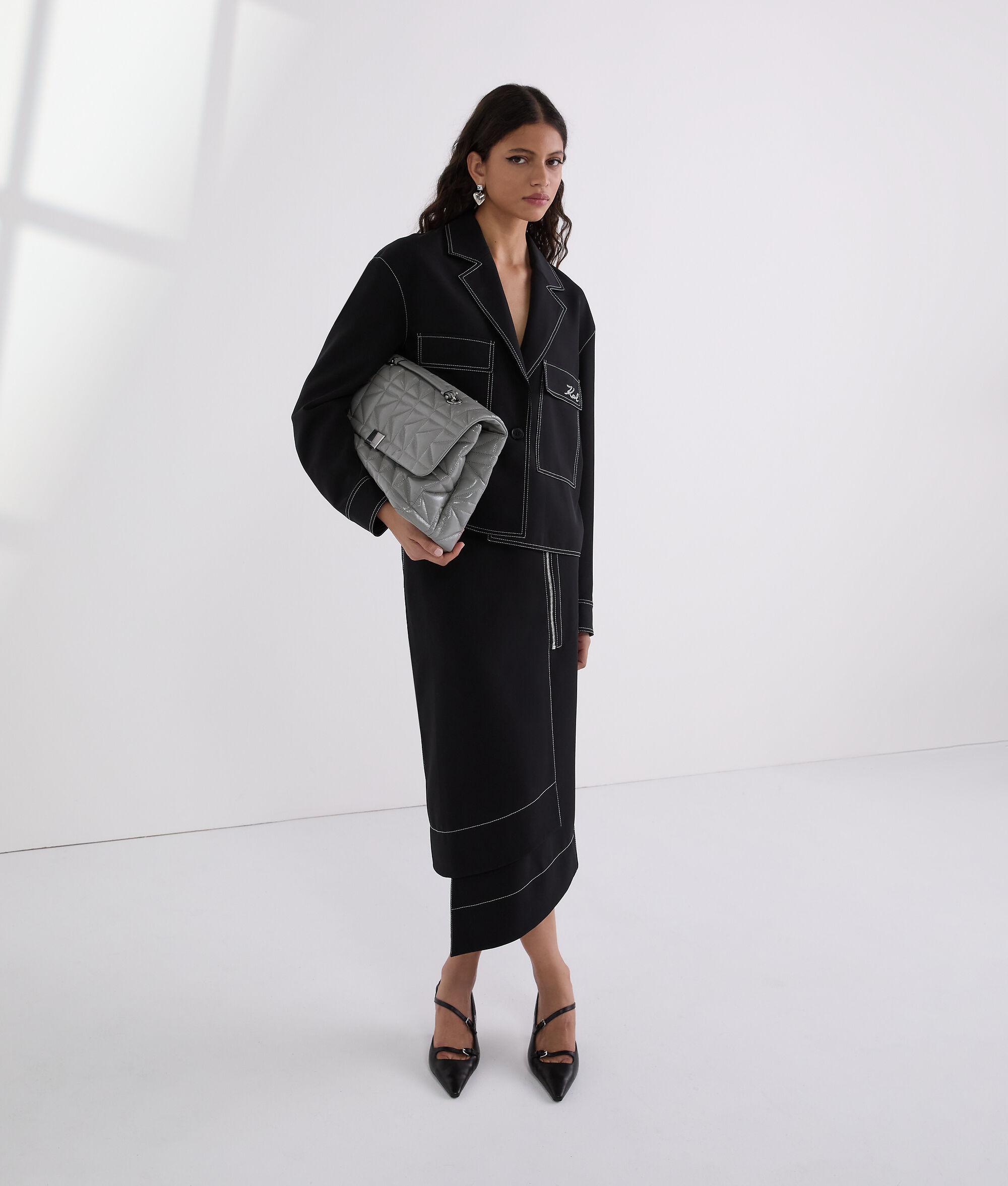 CONTRAST STITCH JACKET Product Image