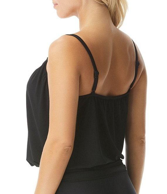 Coco Contours Reflect Solid High Waist Heritage Swim Bottom Shorts Product Image