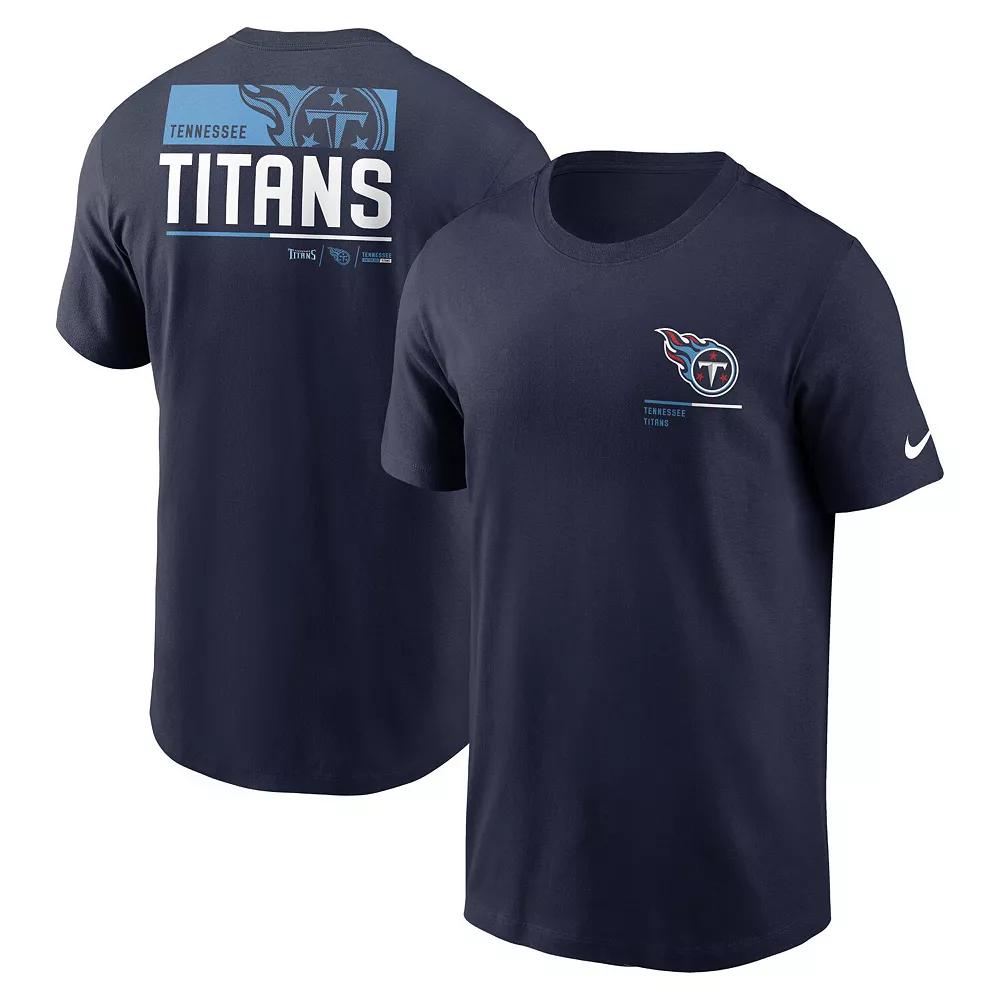 Men's Nike Navy Tennessee Titans Team Incline T-Shirt,  Product Image
