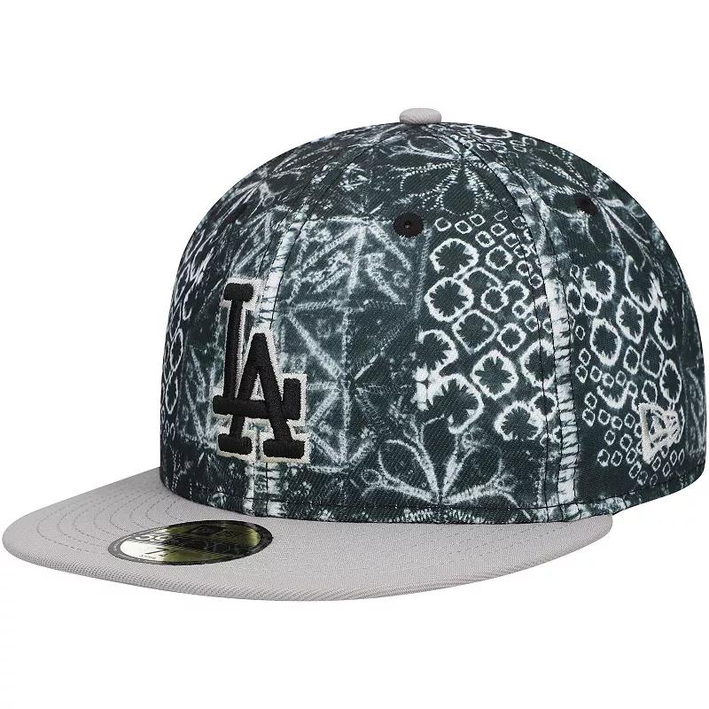 Men's New Era Black Los Angeles Dodgers Sands 59FIFTY Fitted Hat, Size: 7 3/8 Product Image