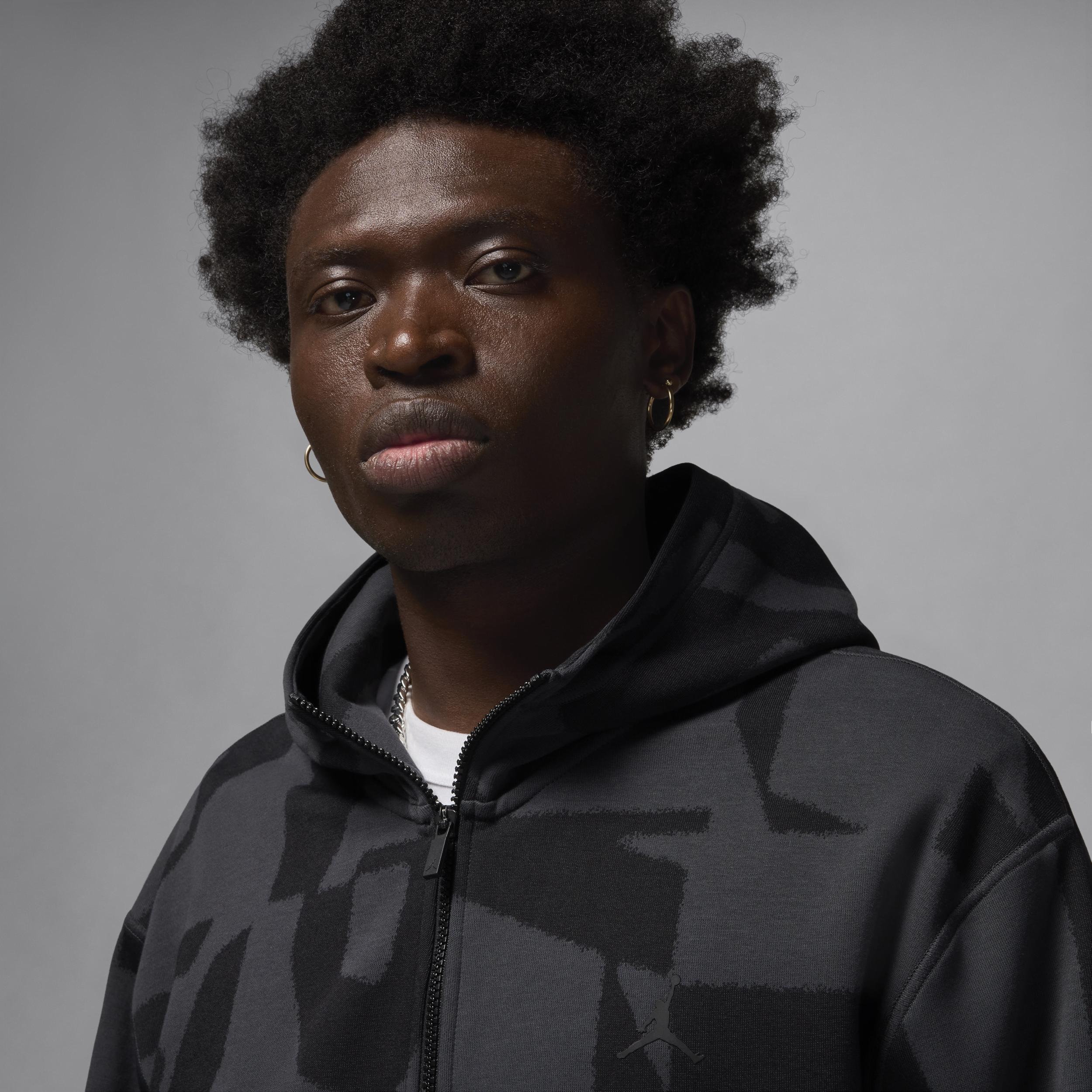 Jordan Sport Hoop Fleece Men's Dri-FIT Full-Zip Hoodie Product Image