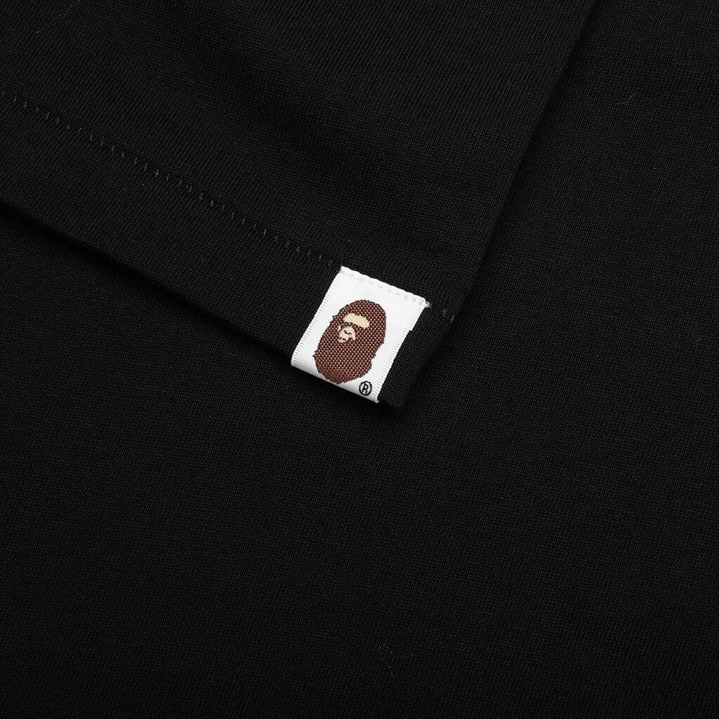 STA Houndstooth College Relaxed Fit Tee - Black Male Product Image