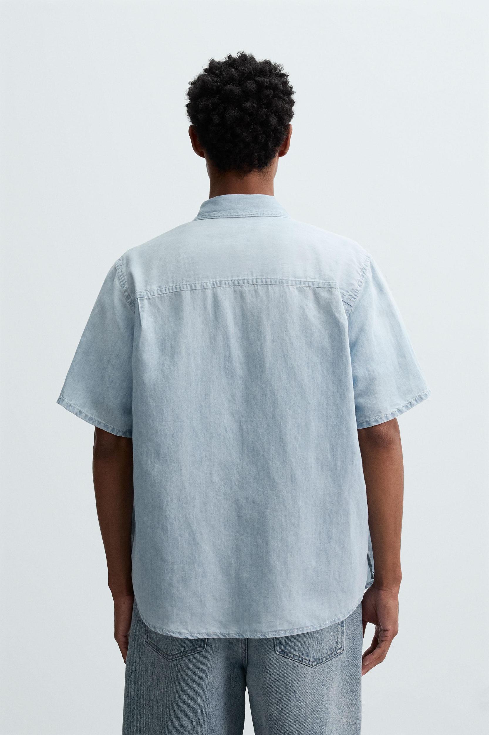 LIGHTWEIGHT DENIM SHIRT Product Image