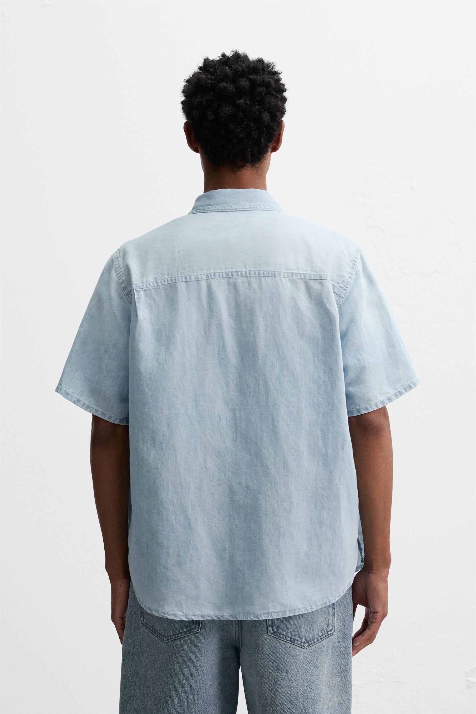 LIGHTWEIGHT DENIM SHIRT Product Image