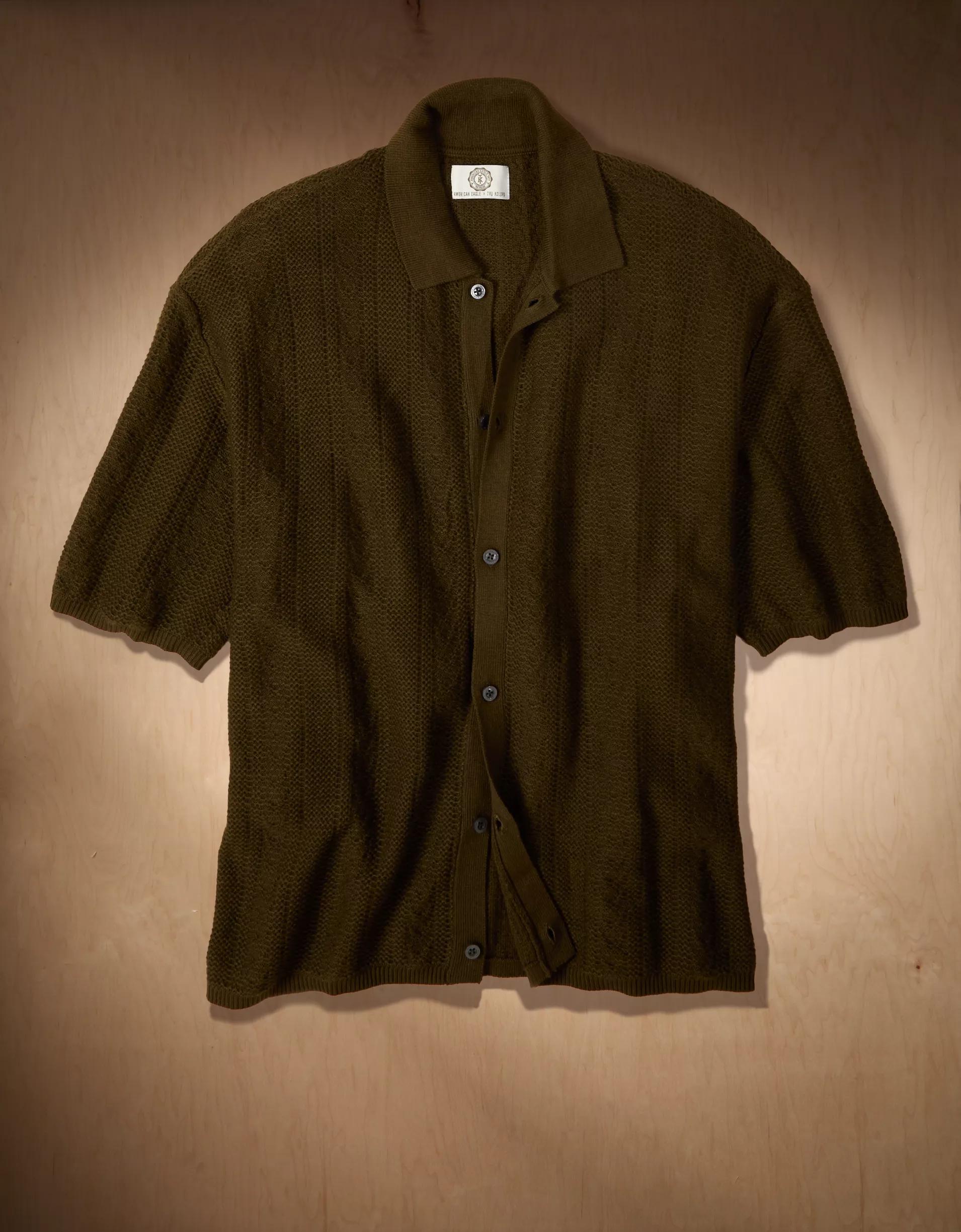 AE x Tru Kolors Sweater Polo Product Image