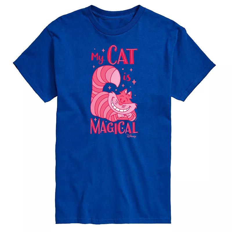 Disneys Alice in Wonderland Mens My Cat Is Magical Graphic Tee Product Image