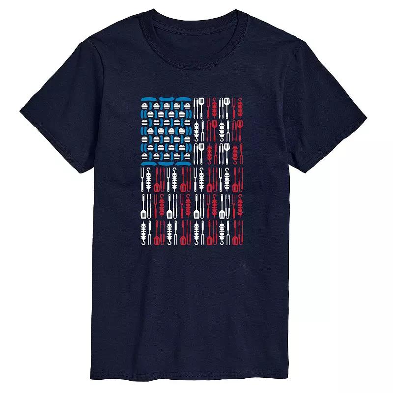 Men's Grill Tools USA Flag Tee,  Product Image