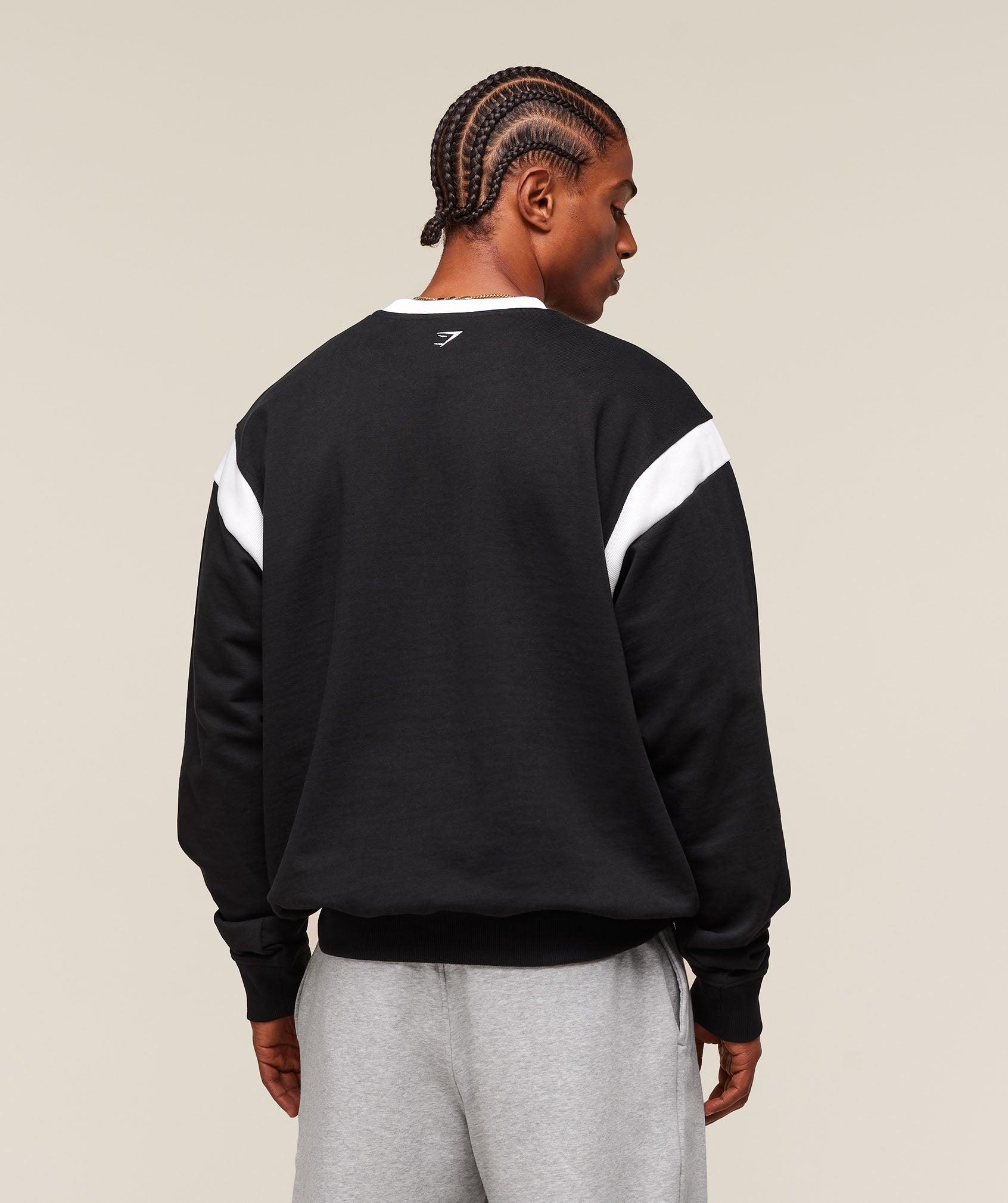 Gymshark GSLC Crew - Black Male Product Image