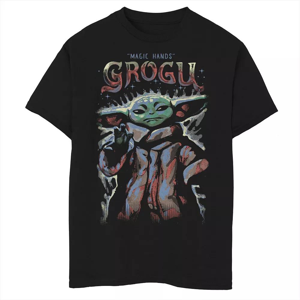 Boys 8-20 Star Wars The Mandalorian Magic Hands Grogu Sketch Graphic Tee, Boy's,  Product Image