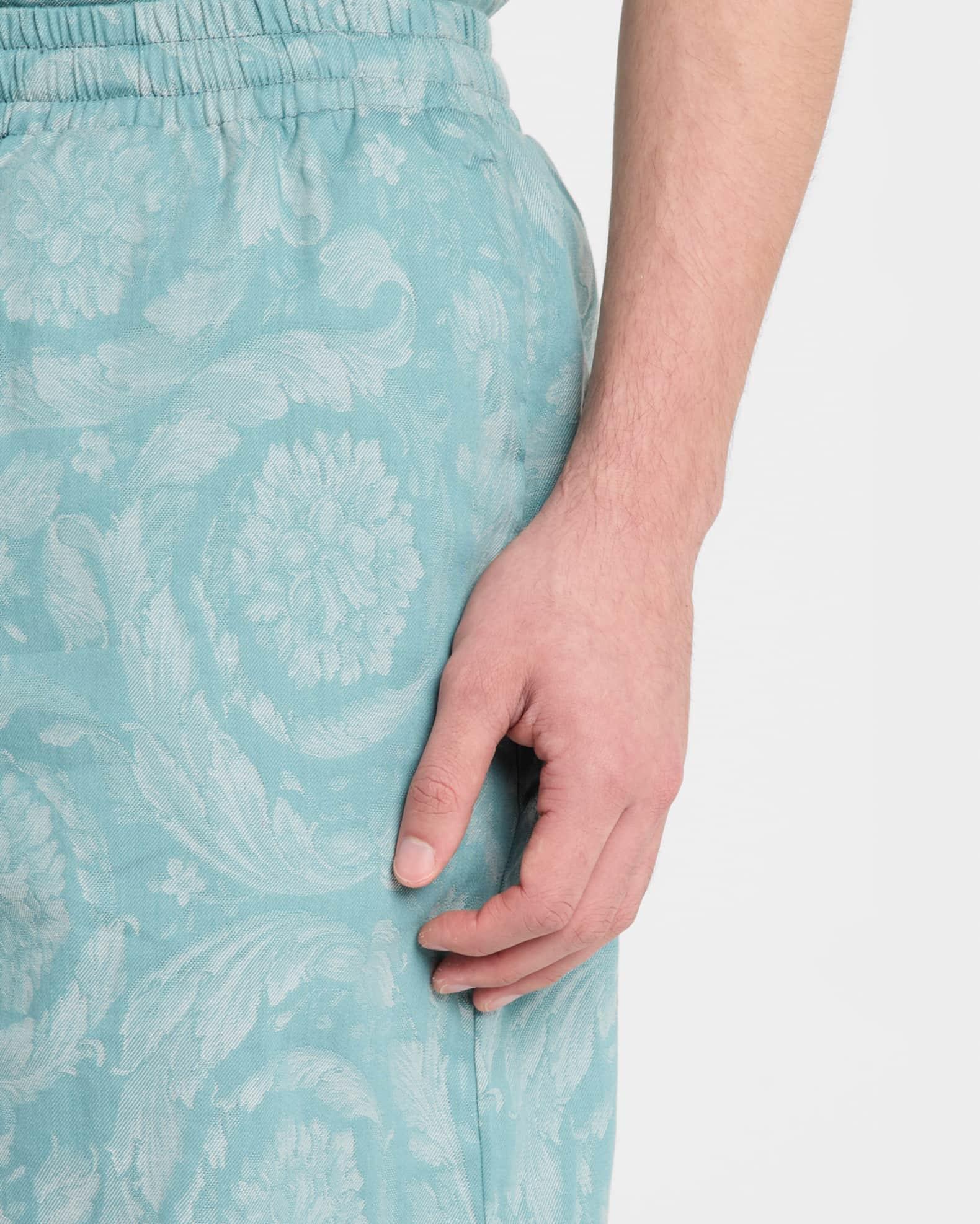 Men's Barocco Denim Camp Shirt Product Image