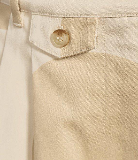 Le' AL.X Polka Dot Woven High Rise Coin Pocket Pleated Trouser Coordinating Shorts Product Image