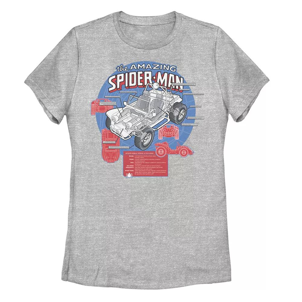 Juniors' Amazing Spider-Man Auto Graphic Tee, Girl's,  Product Image