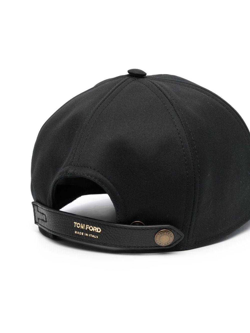 embroidered-logo cotton cap  Product Image
