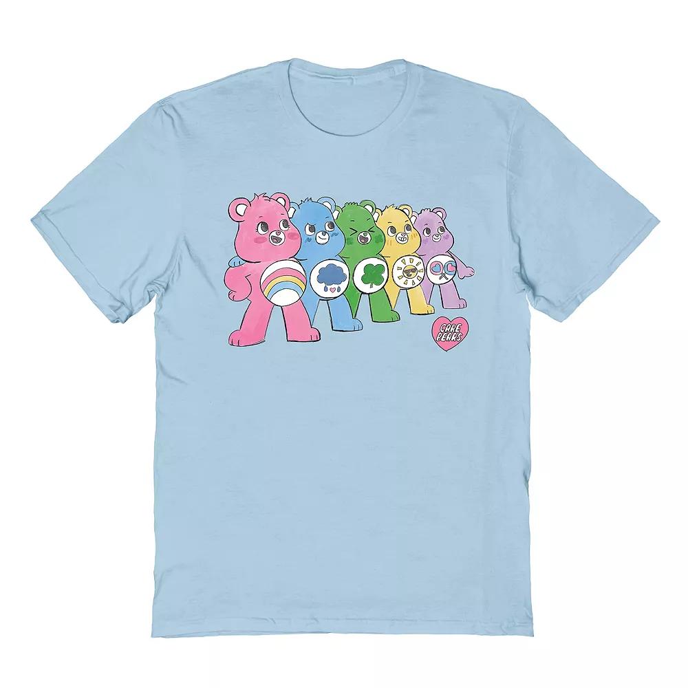 Men's Care Bear T-Shirt, Size: Medium, Light Blue Product Image