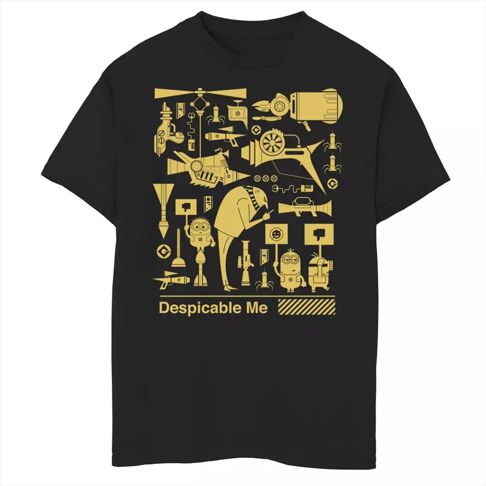 Men's Despicable Me Gru Plans Pull-Over Hoodie,  Product Image