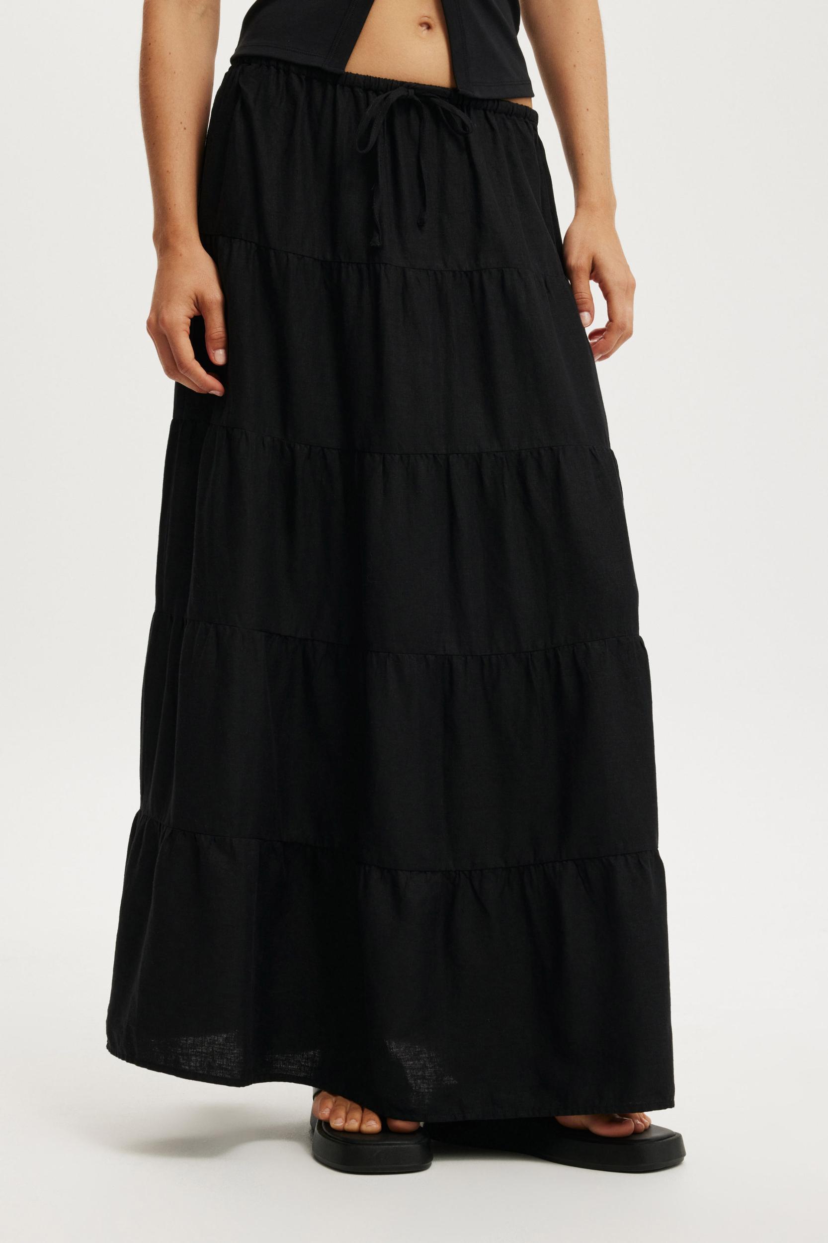 Haven Multi Tiered Maxi Skirt Product Image