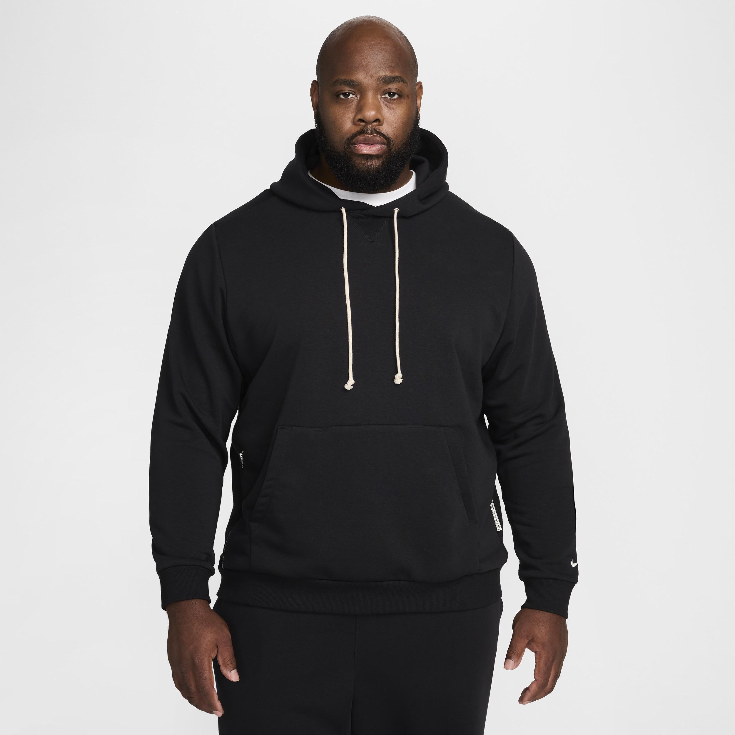 Nike Mens Standard Issue Dri-FIT Pullover Basketball Hoodie | FZ0218-010 Product Image