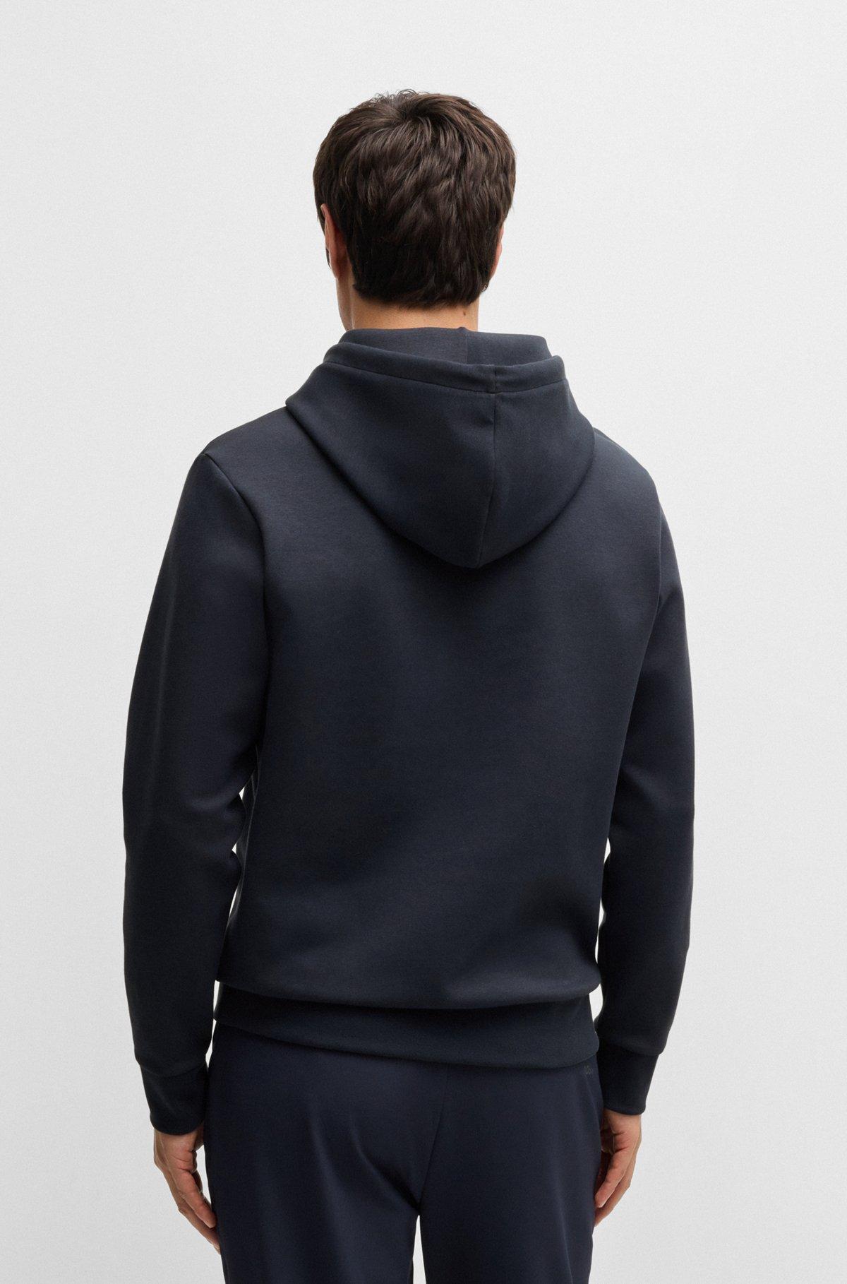 Regular-fit hoodie with logo print Product Image