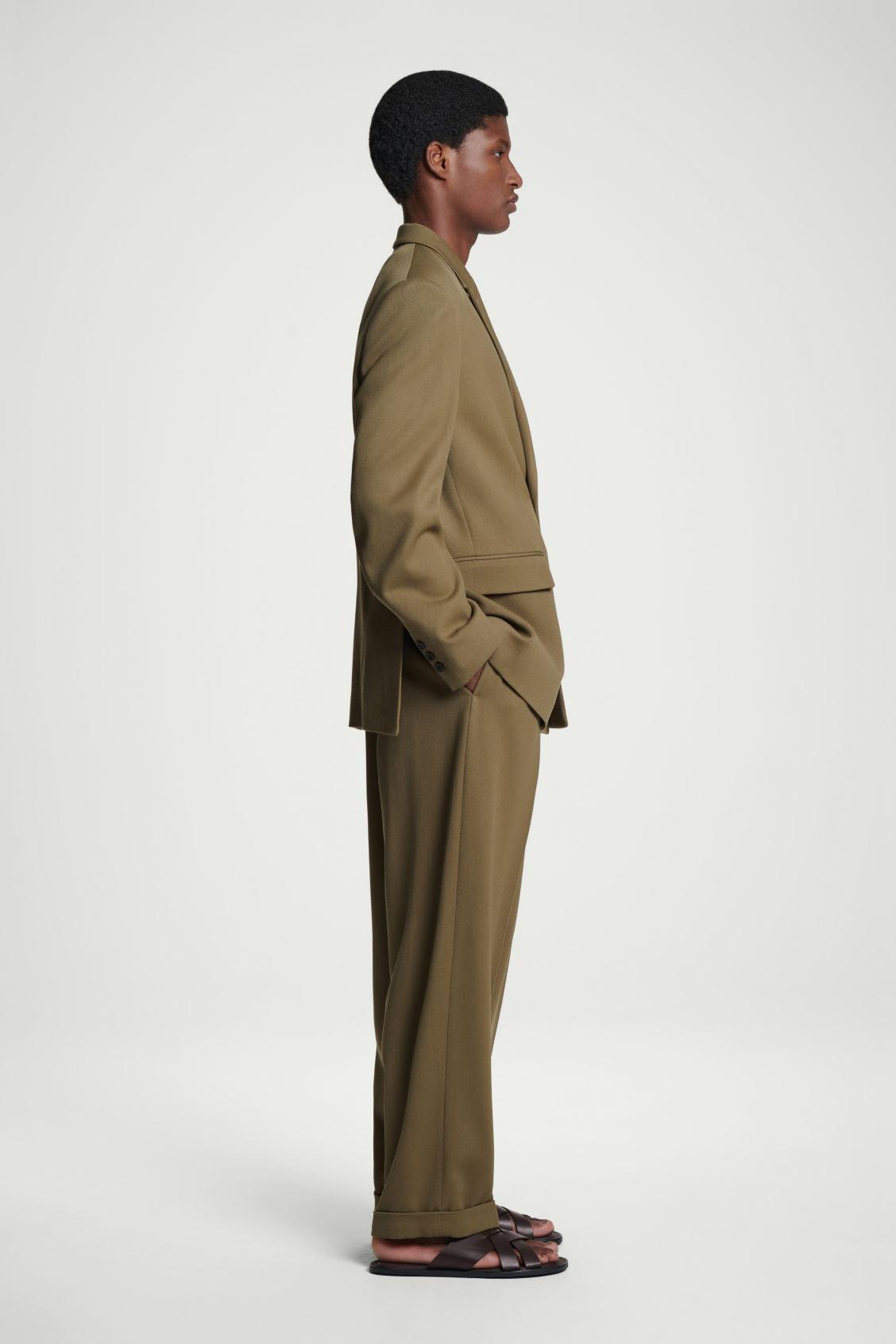 WOVEN LEATHER SANDALS Product Image