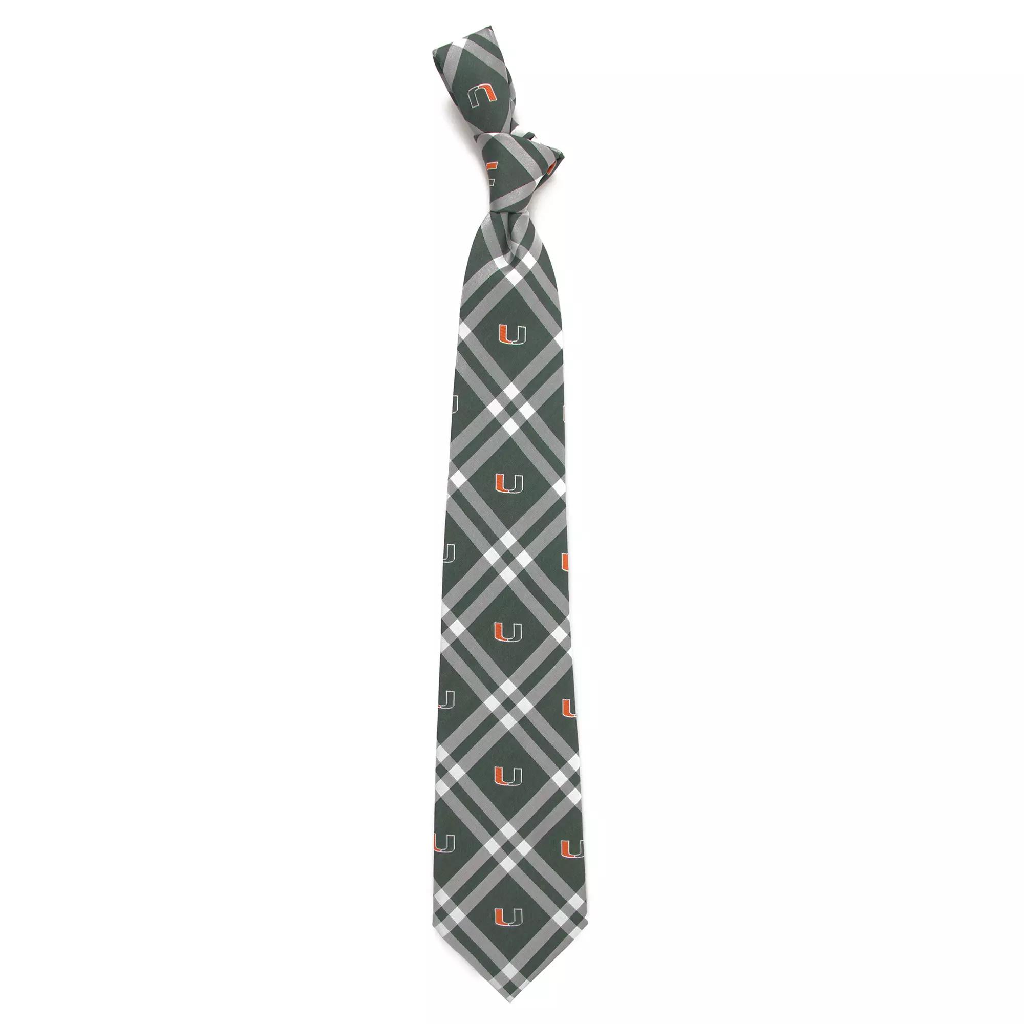 Men's NCAA Rhodes Tie, Miami Product Image