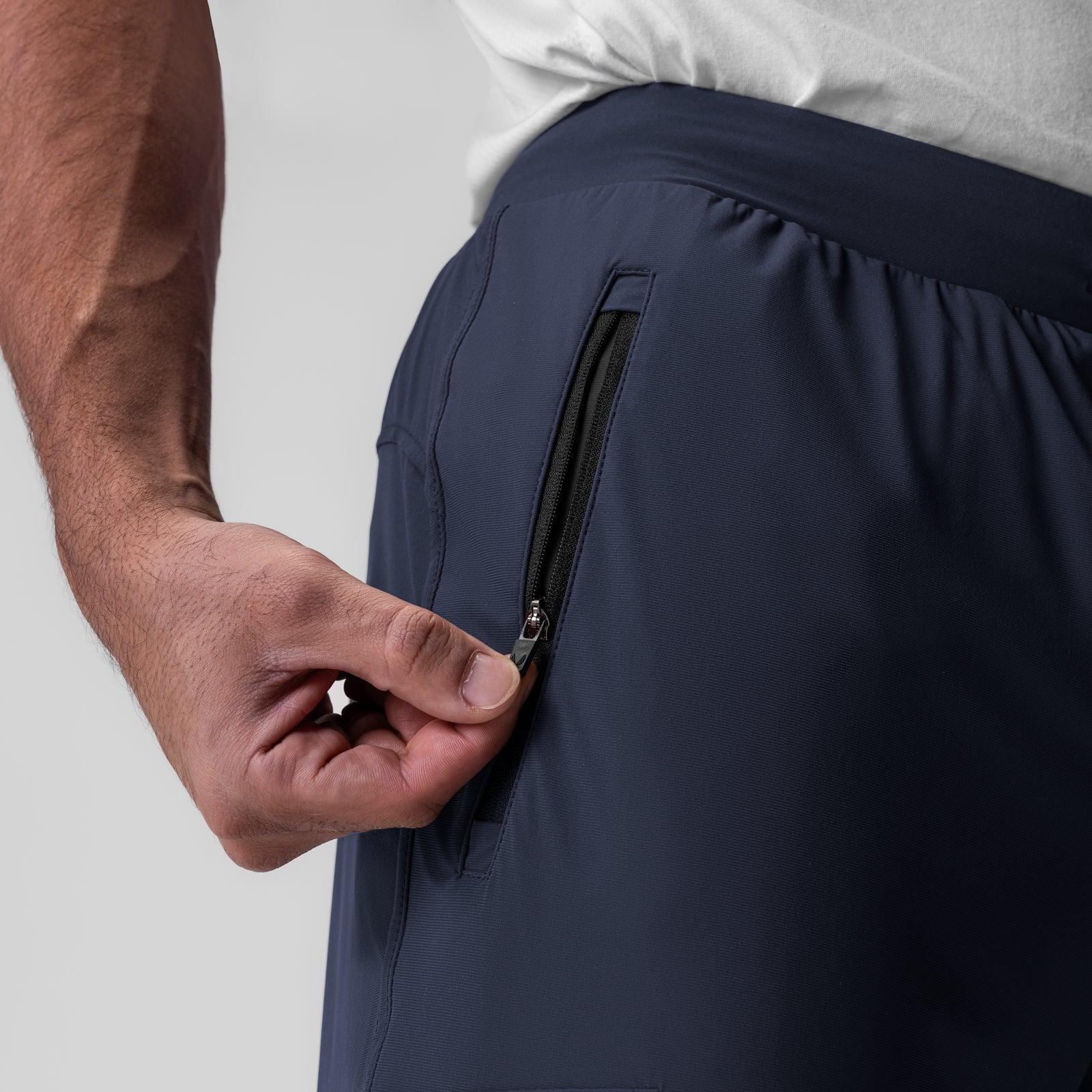 0825. Tetra-Lite® Cargo High Rib Jogger - Black Male Product Image