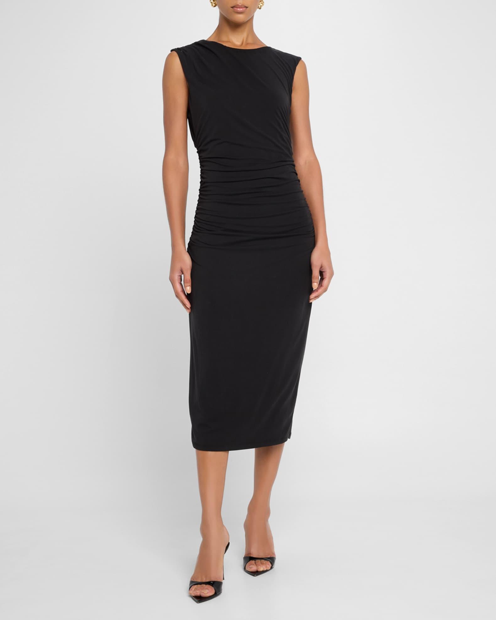 Baxter Ruched Midi Dress Product Image