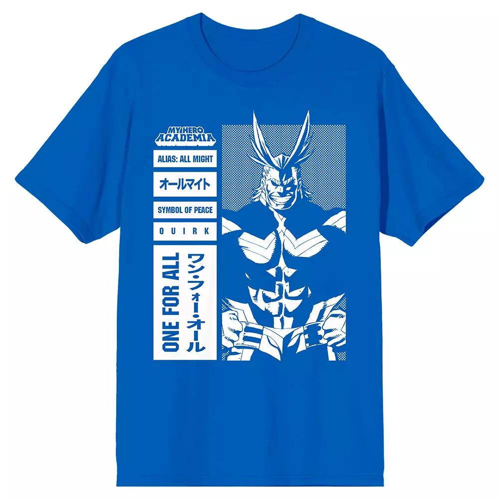 Men's My Hero Academia All Might Tee,  Product Image