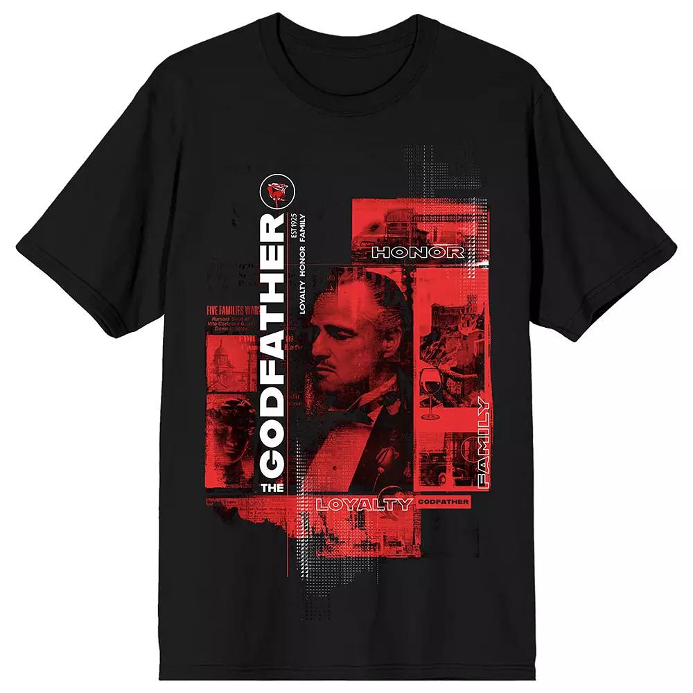 Men's The Godfather "Loyalty Honor Family" Graphic Tee,  Product Image