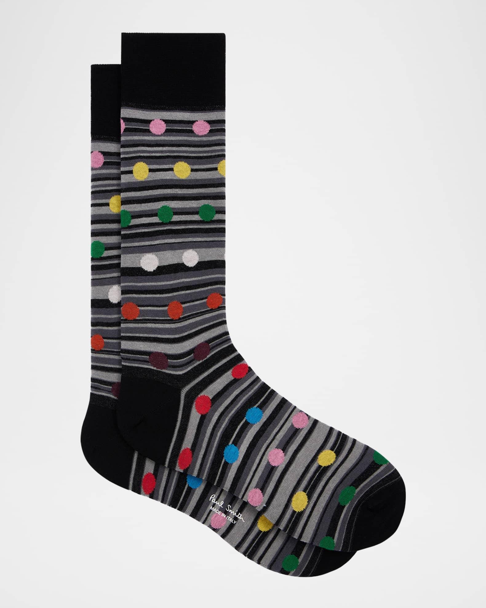 Men's Seasonal Multi-Pattern 3-Pack Crew Socks Product Image