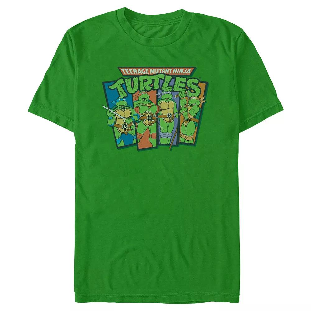 Men's Teenage Mutant Ninja Turtles Retro Bros Graphic Tee,  Product Image