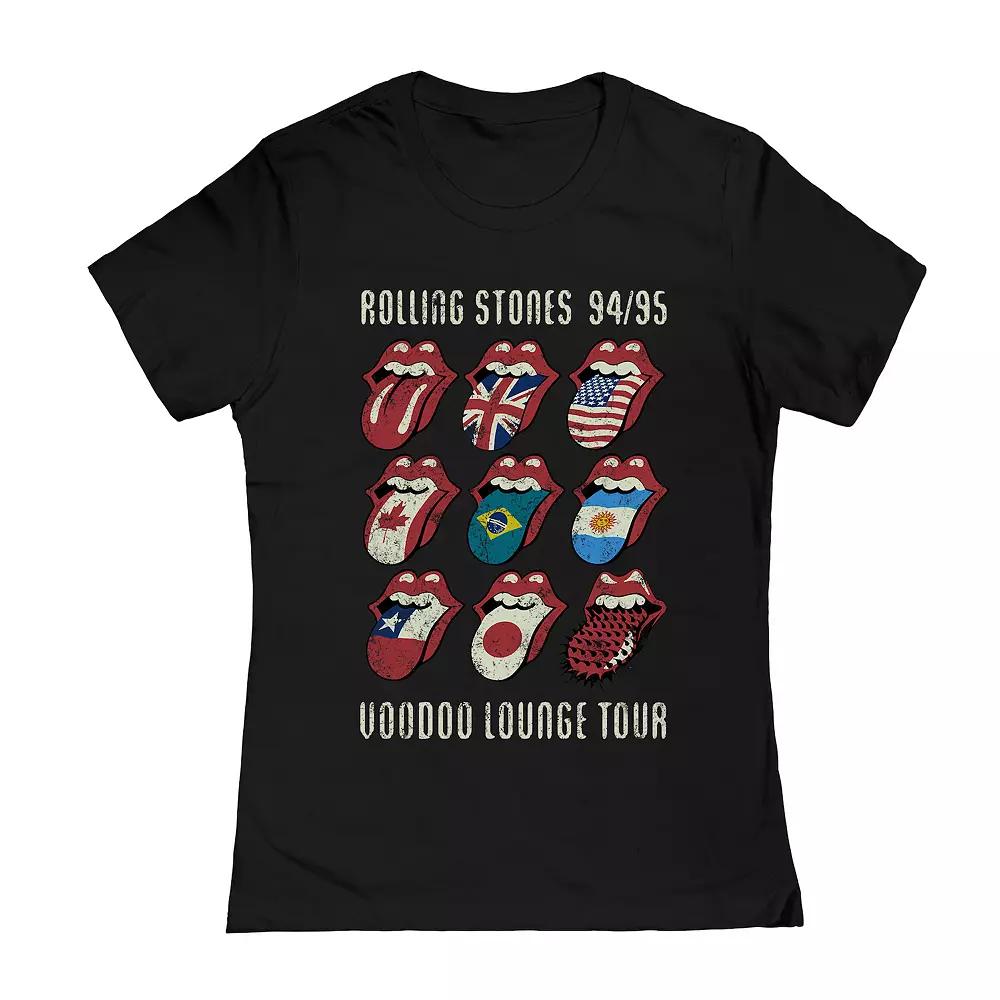 Juniors' Rolling Stones Voodoo Graphic Tee, Girl's, Size: Small, Black Product Image