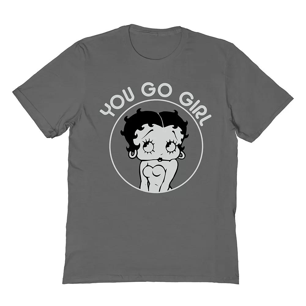 Men's Betty Boop T-Shirt, Size: XL, Red Product Image