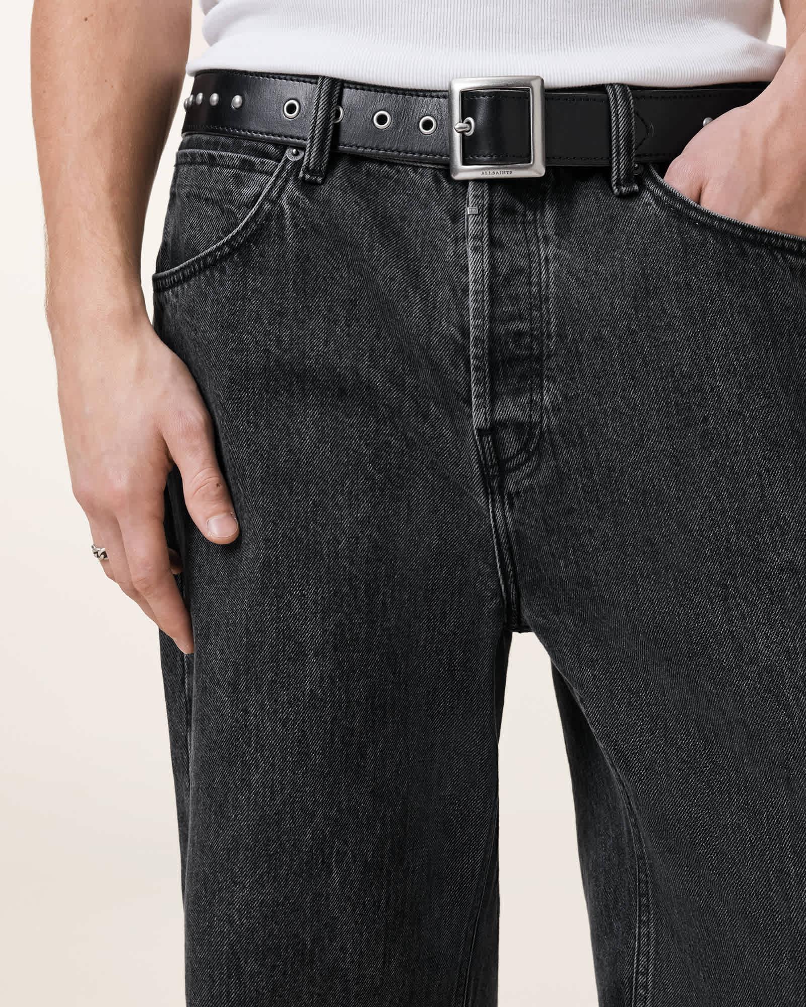 Cassian Studded Leather Belt Product Image