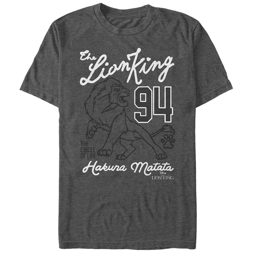 Disney's The Lion King 94 Hakuna Matata Big & Tall Graphic Tee, Men's,  Product Image