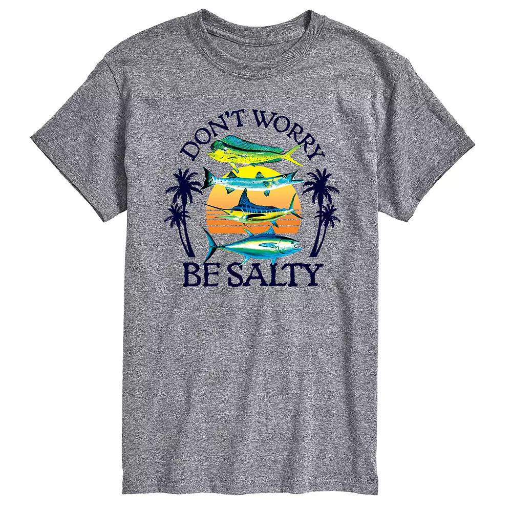 Men's Don't Worry Be Salty Graphic Tee,  Product Image