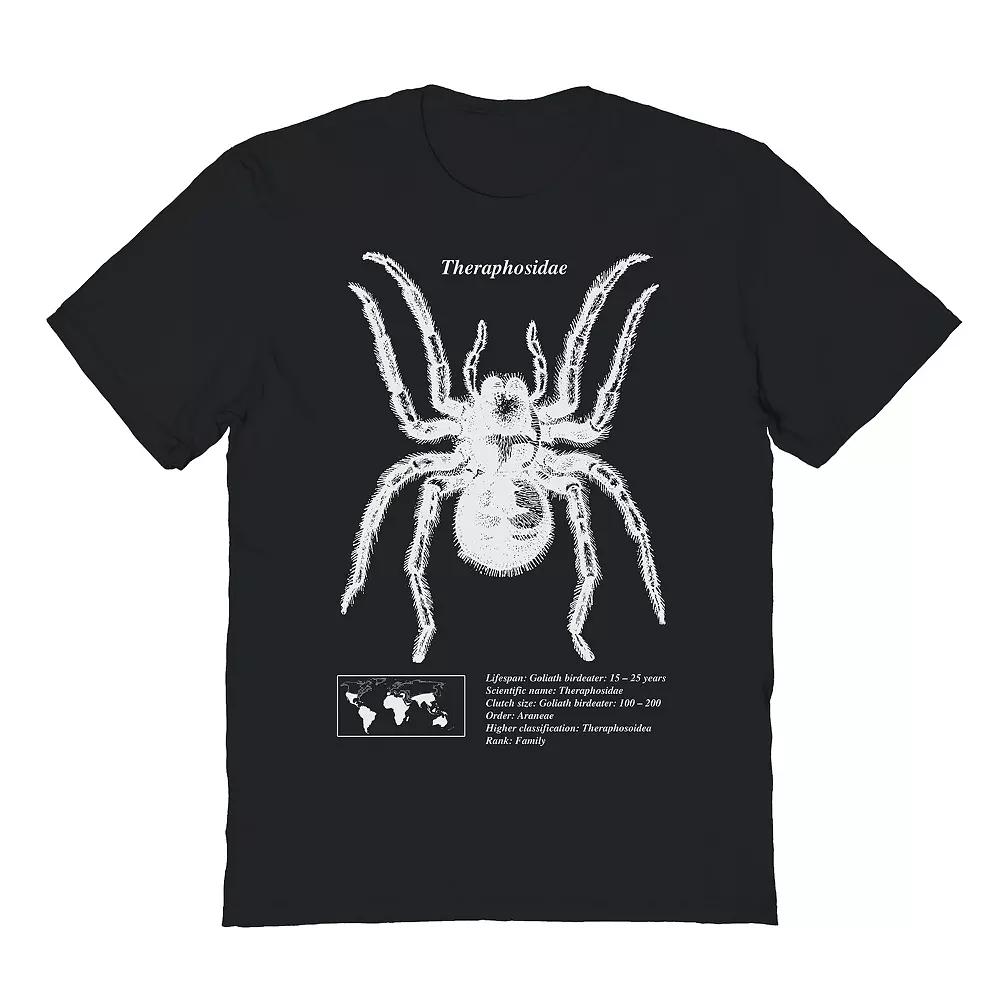 Men's Tarantula Graphic Tee, Size: XL, Black Product Image