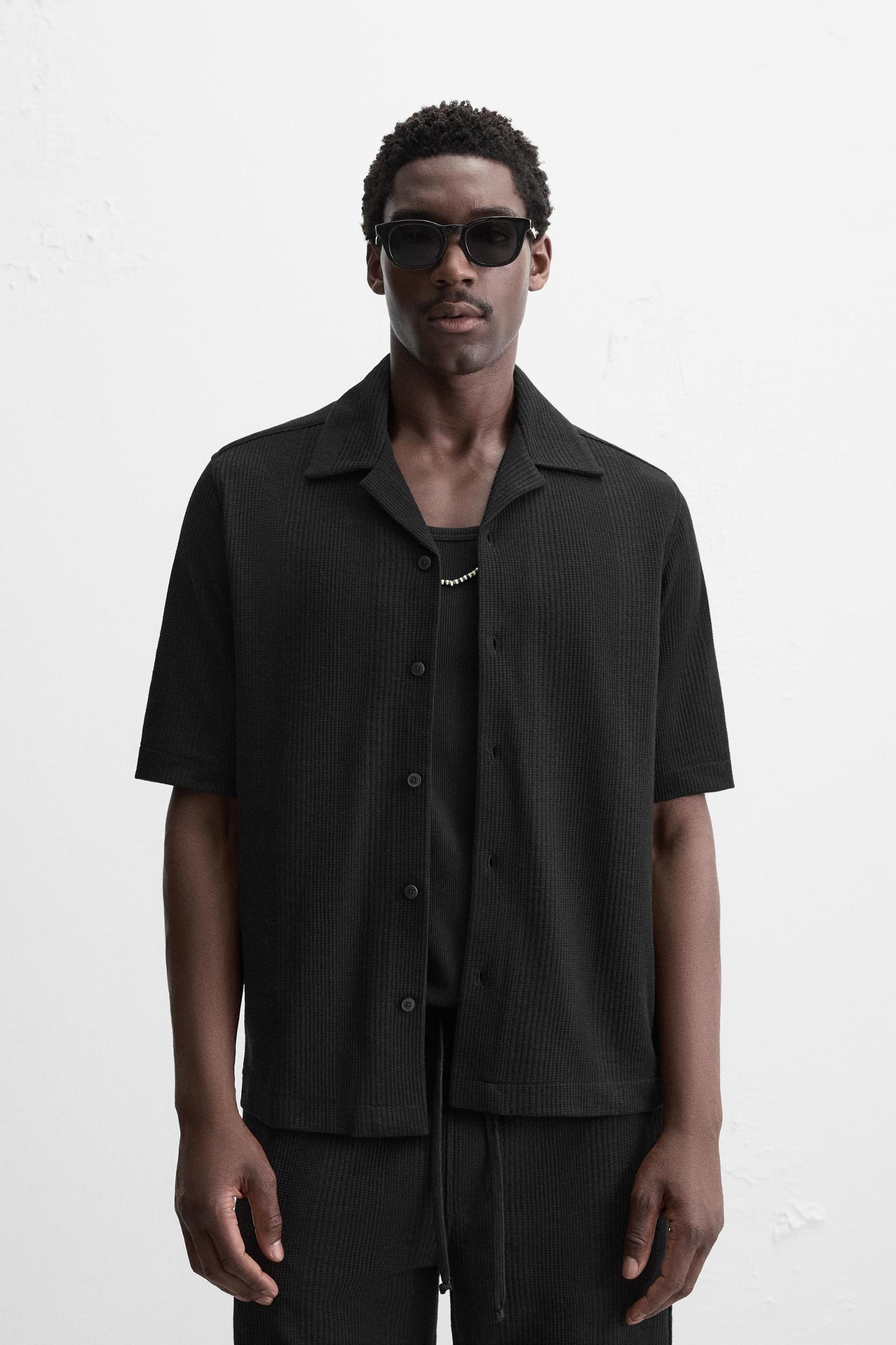 STRIPED JACQUARD SHIRT Product Image